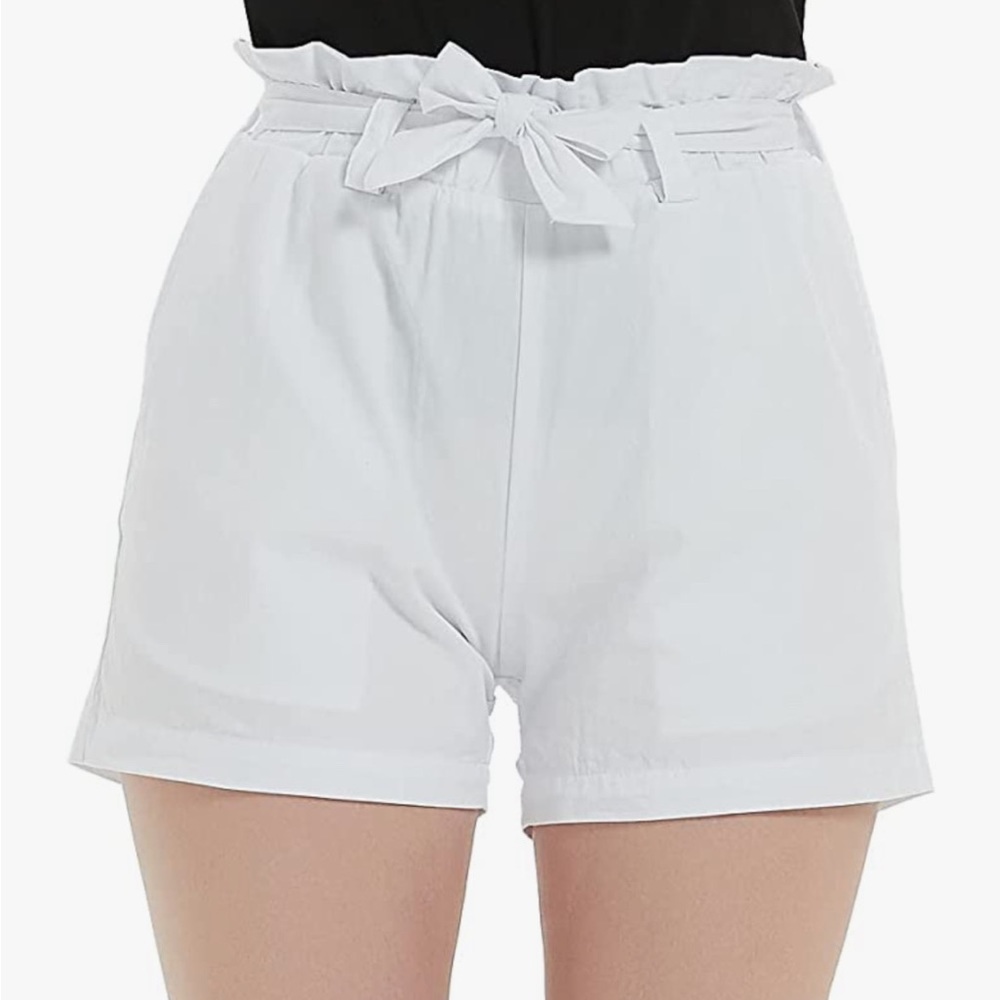 Tronjori Women’s white casual shirt trousers